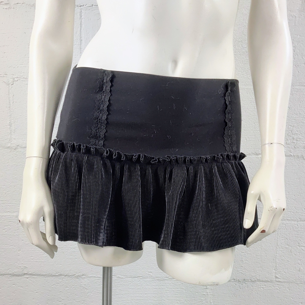 Super Low Fat Y2K Ruffle Skirt
